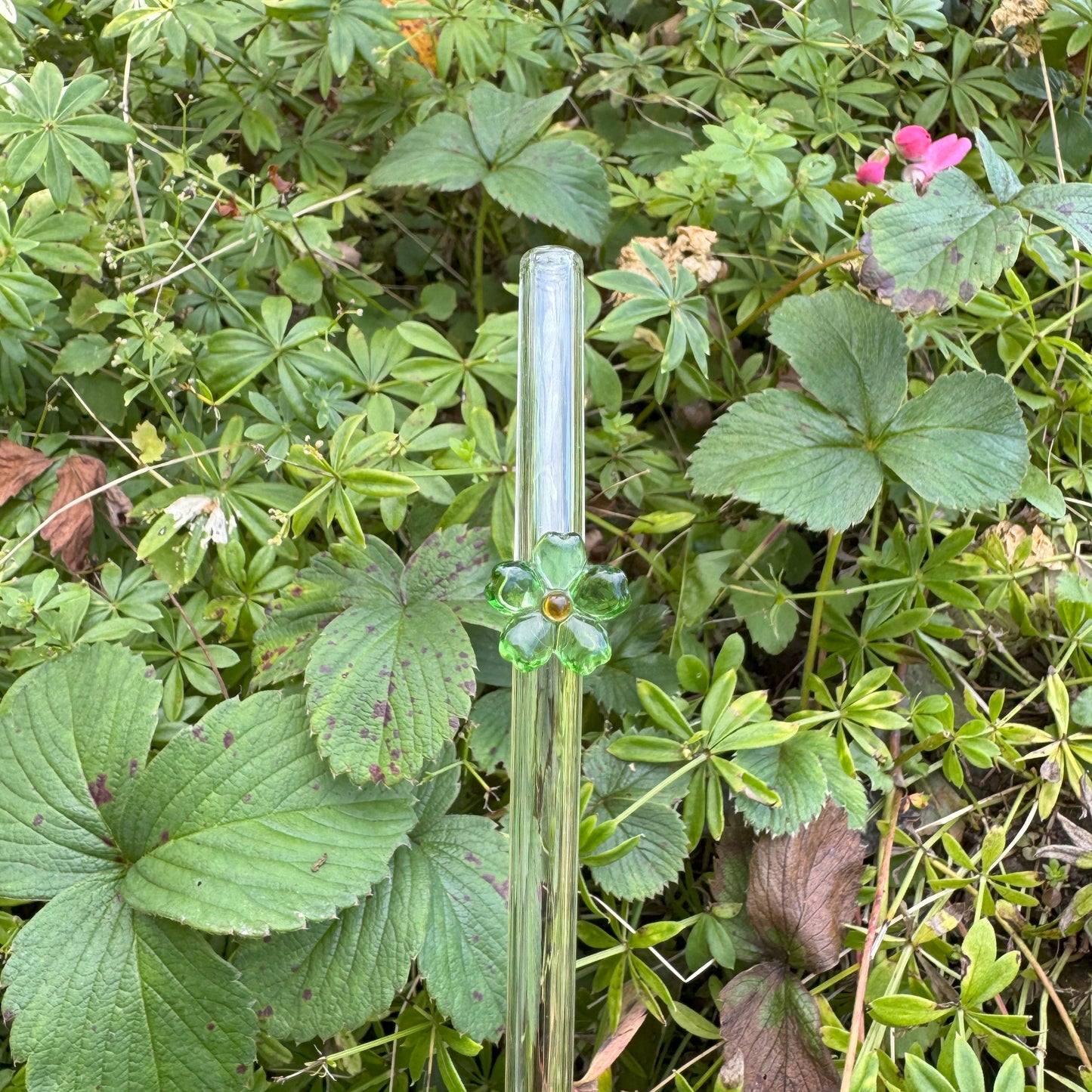 Glasstrohhalm - Süße Blümchen 🌺✨