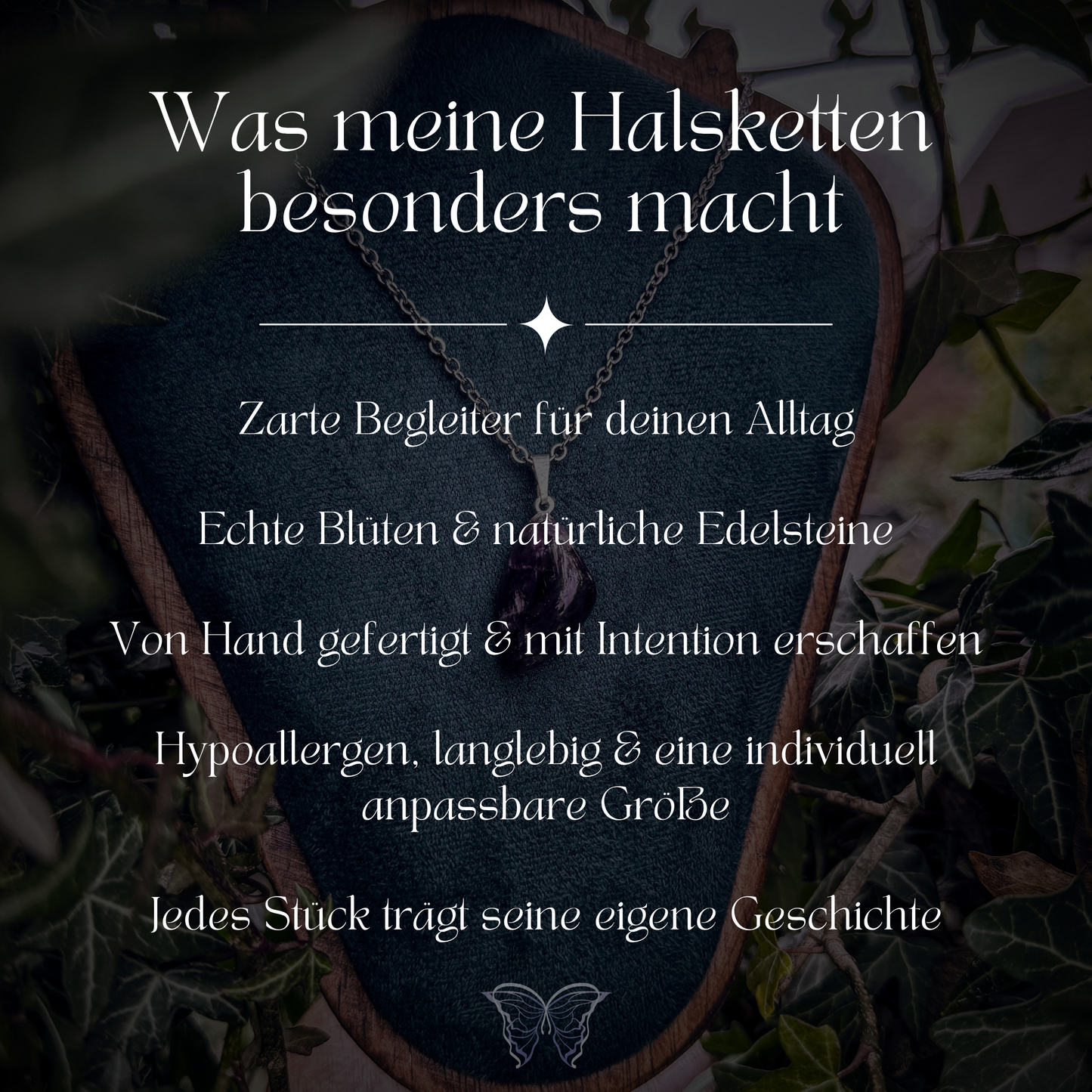 Segen der Elfen mit natürlichem Regenbogen-Mondstein 🤍✨