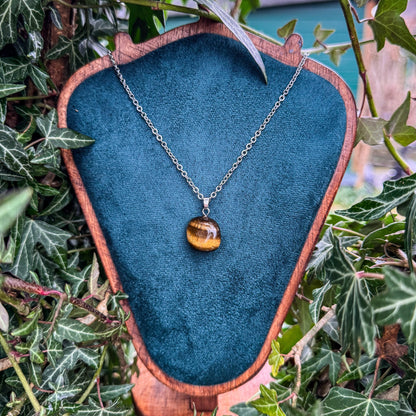 Talisman der inneren Stärke mit natürlichem Tigerauge 🤎✨