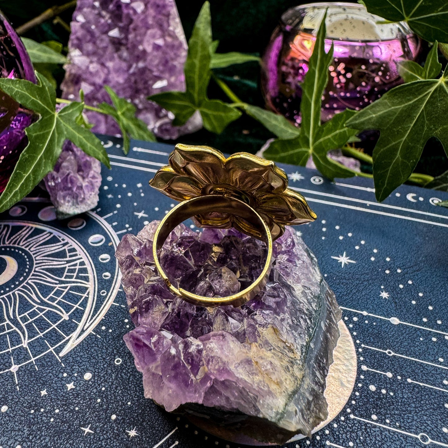 Ring der Zuversicht mit natürlichem Aventurin 💚✨
