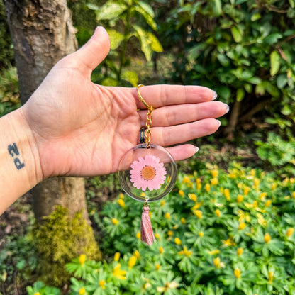 Blütenmagie Anhänger - Momente der Natur (Strauchmargerite - rosa) 🌸✨