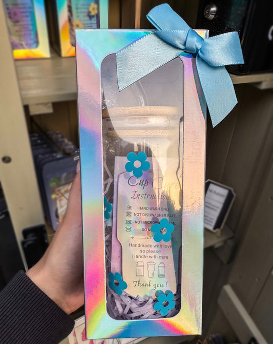 Geschenkverpackung für Trinkgläser - liebevoll und zauberhaft verpackt 🎀