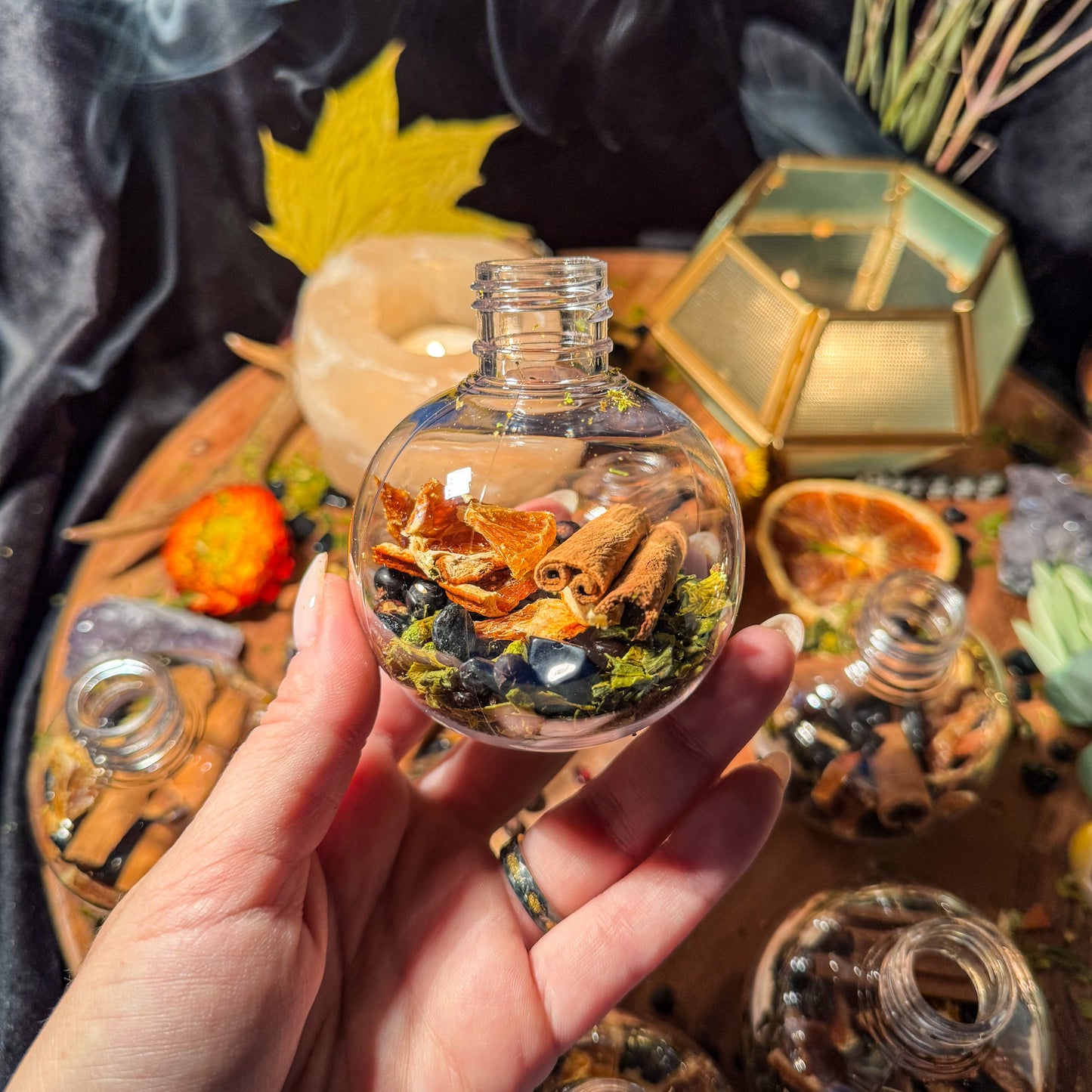 Hexenkugel Julfest- Licht in der dunklen Jahreszeit 💫🕯️