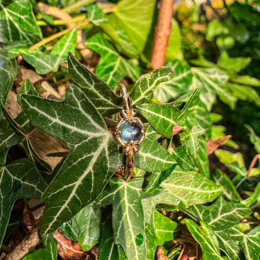 Ring mit natürlichem Aquamarin 🩵✨