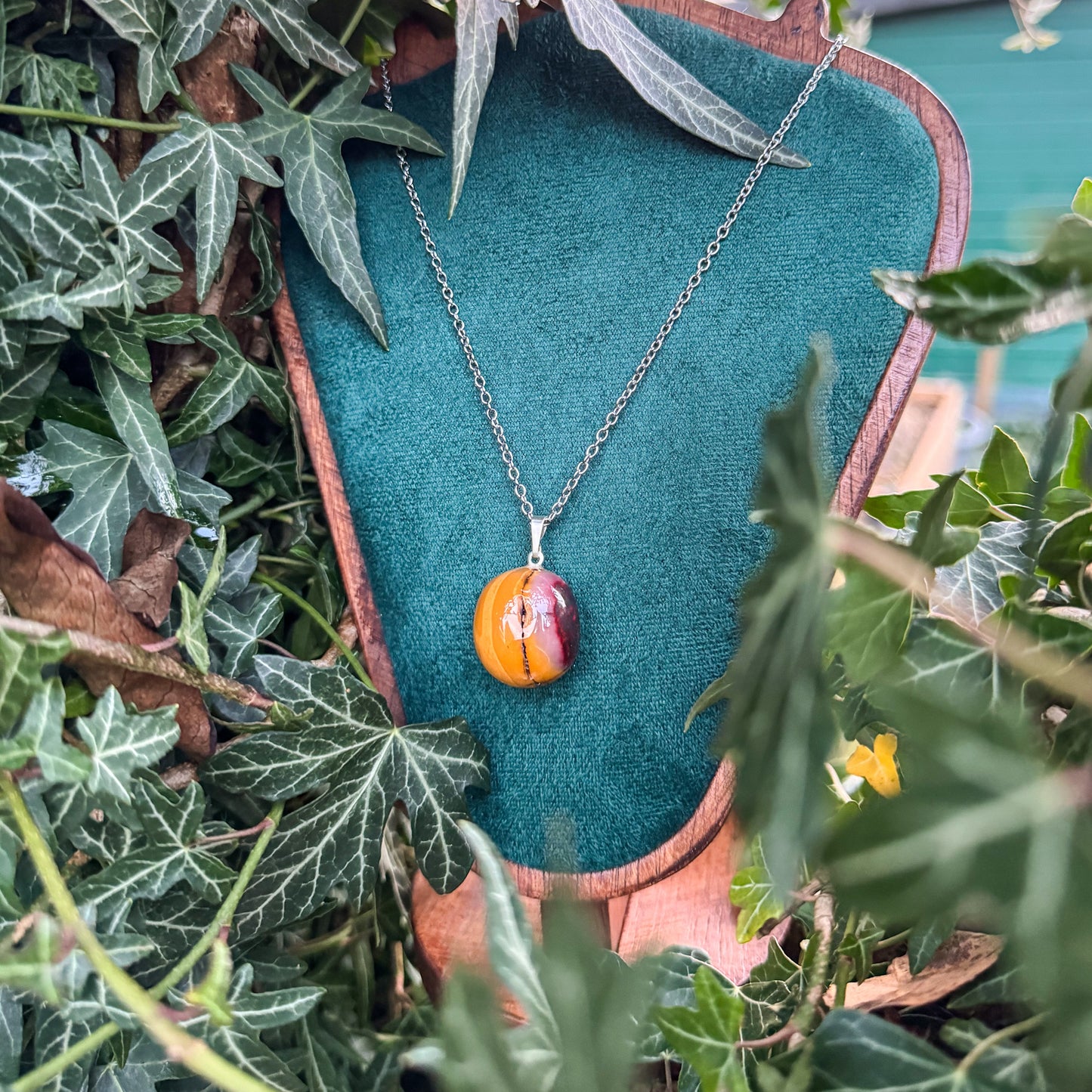 Talisman der Erde mit natürlichem Mookait 🧡✨