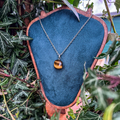 Talisman der inneren Stärke mit natürlichem Tigerauge 🤎✨