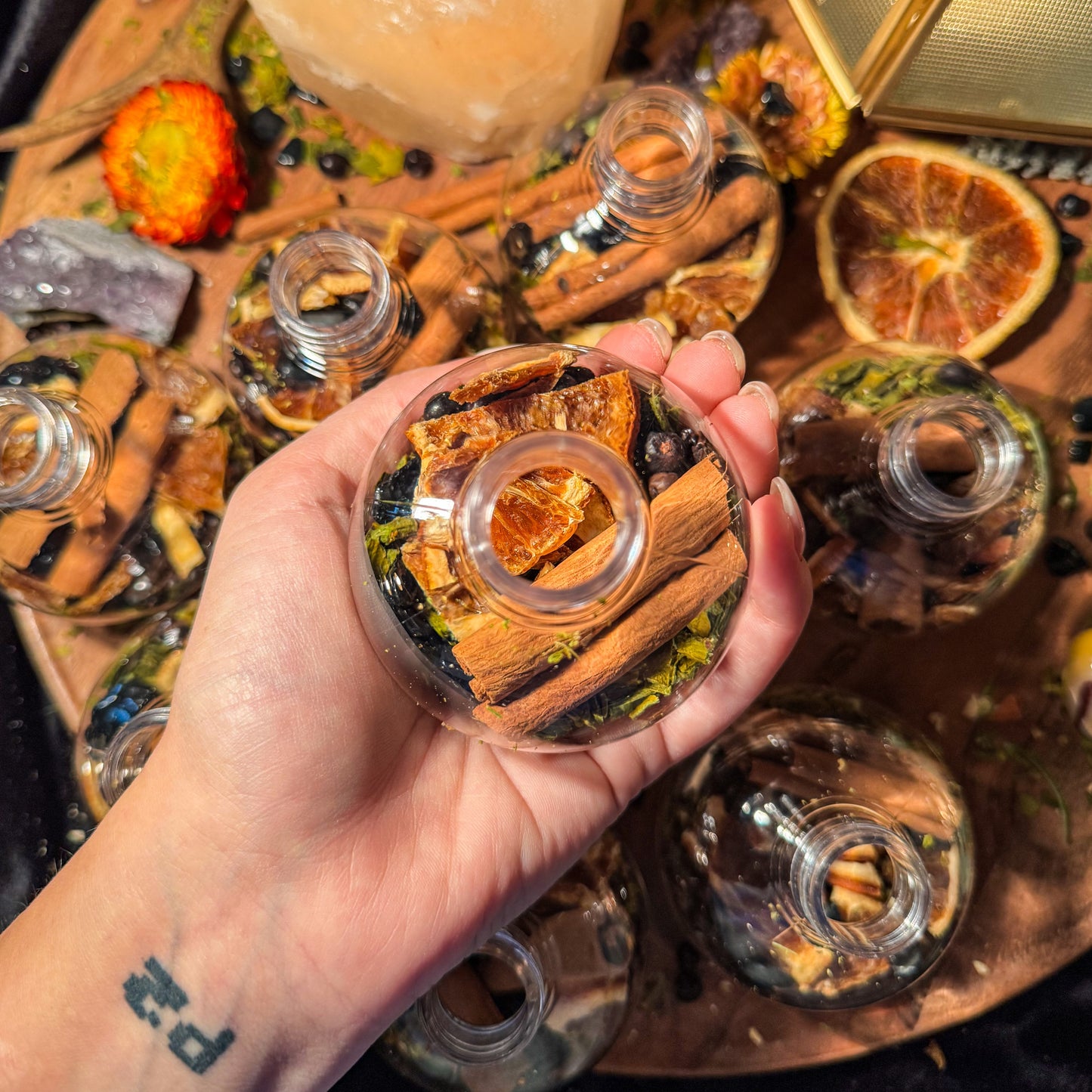 Hexenkugel Julfest- Licht in der dunklen Jahreszeit 💫🕯️