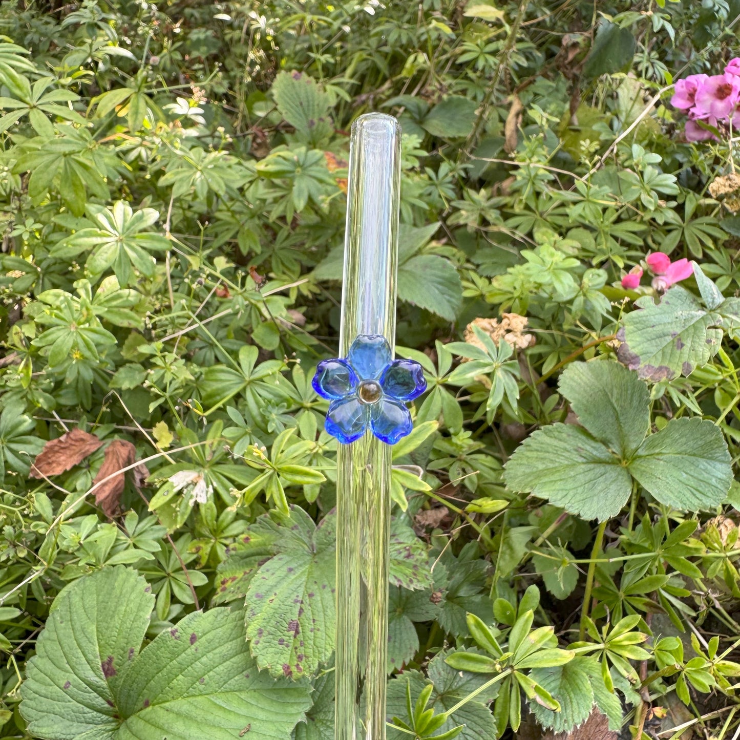 Glasstrohhalm - Süße Blümchen 🌺✨