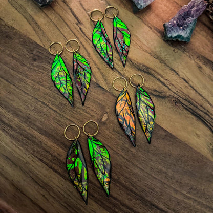 Magische Feenflügel-Ohrringe - Funkelndes Schmuckstück in zauberhaftem Look ✨