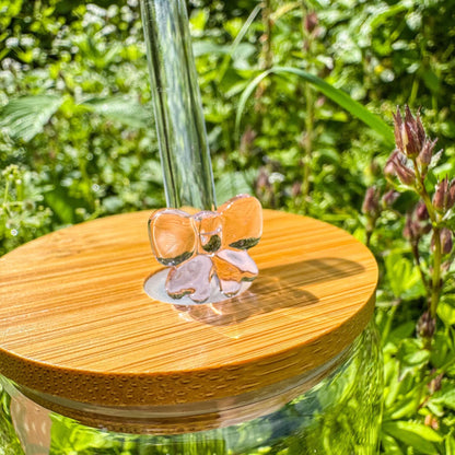 Trinkglas mit Zitrone - für die fruchtige Erfrischung 🍋