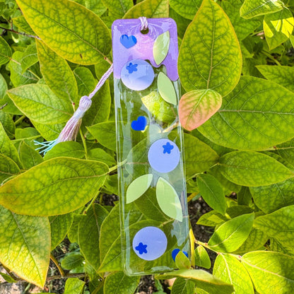 Lesezeichen Blaubeerzauber - Zauberhaft und handgemacht 🫐🍃