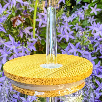 Trinkglas mit Zitrone - für die fruchtige Erfrischung 🍋