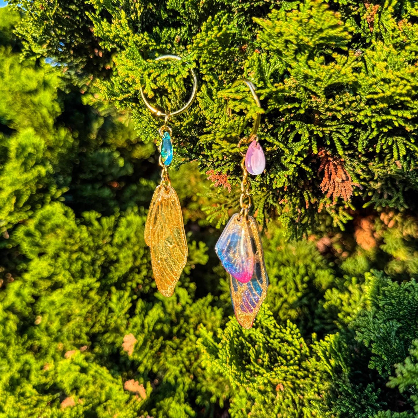Feenflügel-Schlüsselanhänger - Ein Hauch Magie für deinen Alltag 🧚✨ Personalisierbar ✨