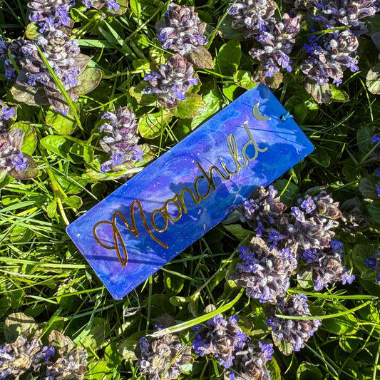 Mondkind-Lesezeichen – Handgemachtes Lesezeichen mit Moonchild-Design 🌙