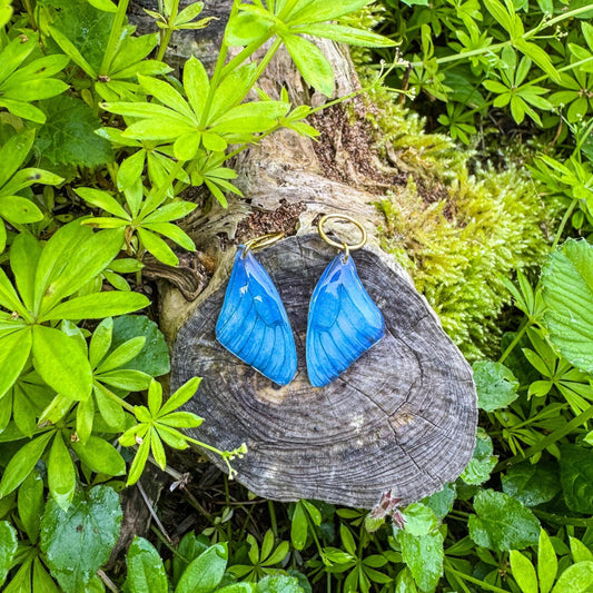 Zauberhafte Schmetterlings-Ohrringe - Handgefertigtes Schmuckstück mit einem Hauch Magie ✨