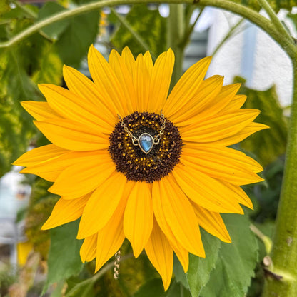Labradorit-Armband - Zartes Schmuckstück mit natürlichem Labradorit 🩵✨