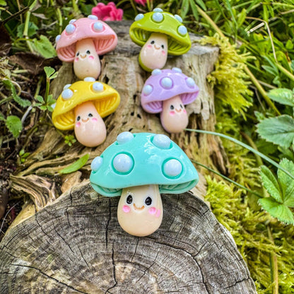 Niedliche Pilz-Magnete - Bunte Freude für dein Zuhause 🍄 - 3er-Set