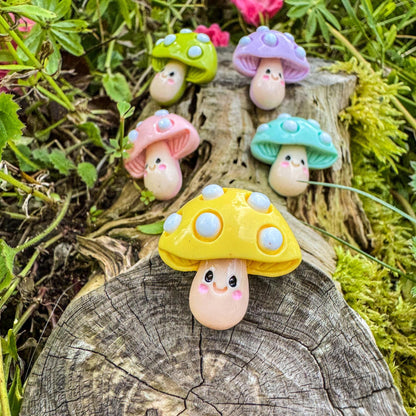 Niedliche Pilz-Magnete - Bunte Freude für dein Zuhause 🍄 - 3er-Set