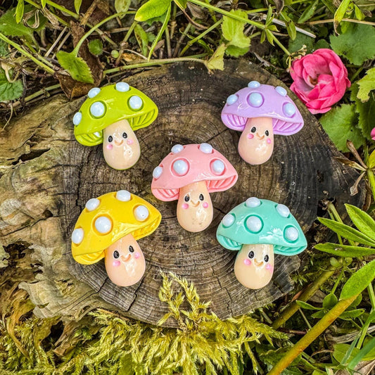 Niedliche Pilz-Magnete - Bunte Freude für dein Zuhause 🍄 - 3er-Set