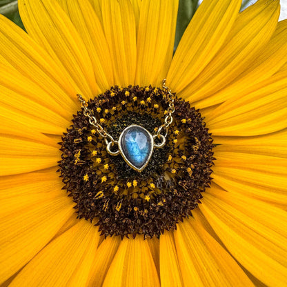 Labradorit-Armband - Zartes Schmuckstück mit natürlichem Labradorit 🩵✨