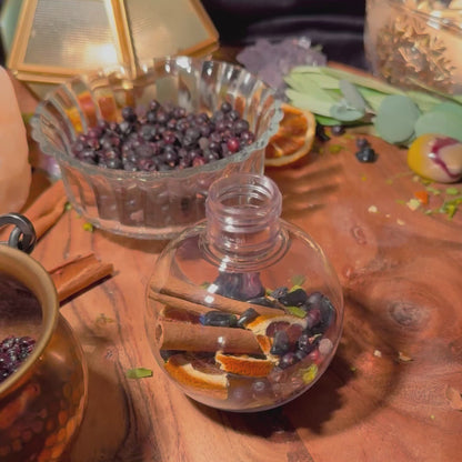 Hexenkugel Julfest- Licht in der dunklen Jahreszeit 💫🕯️